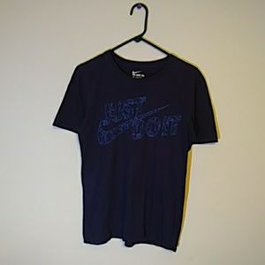 Nike "Just Do It" Mens Athletic Cut Cotton T-Shirt